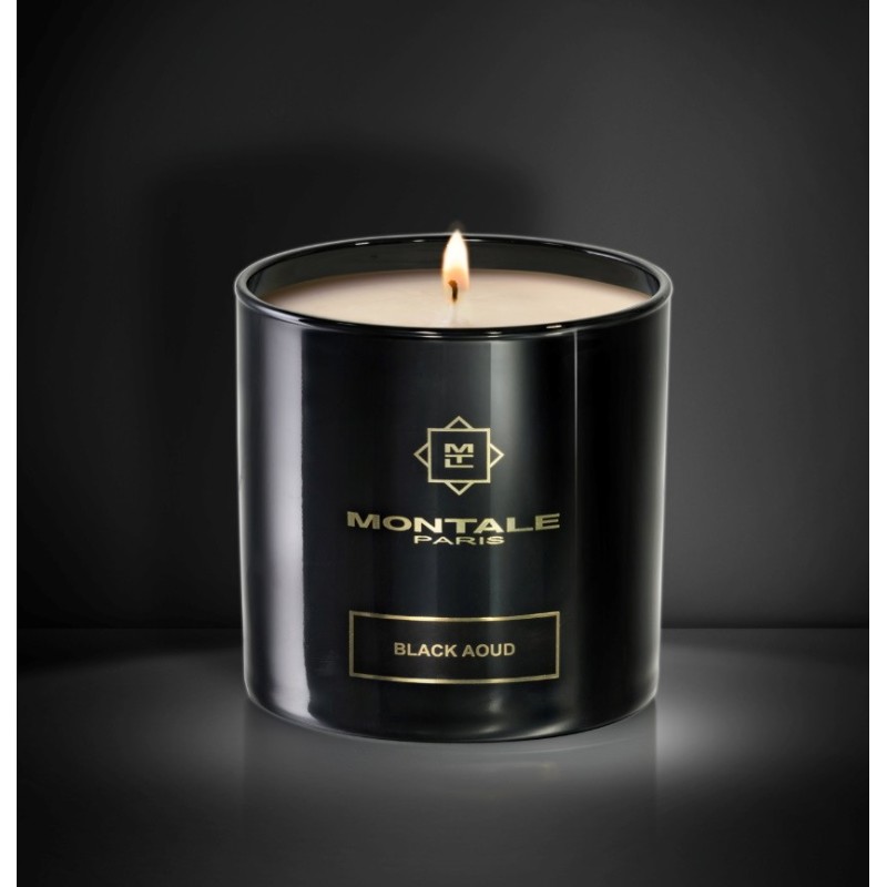 Black Aoud | Candle Montale | Exclusively available at De Parfumeur
