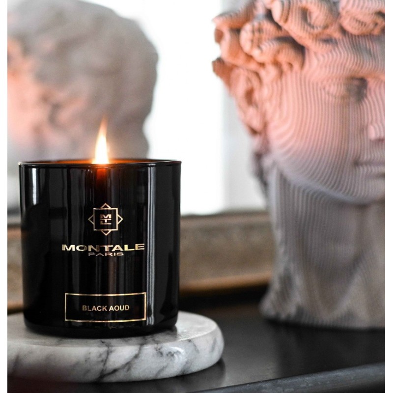 Black Aoud geurkaars van Montale