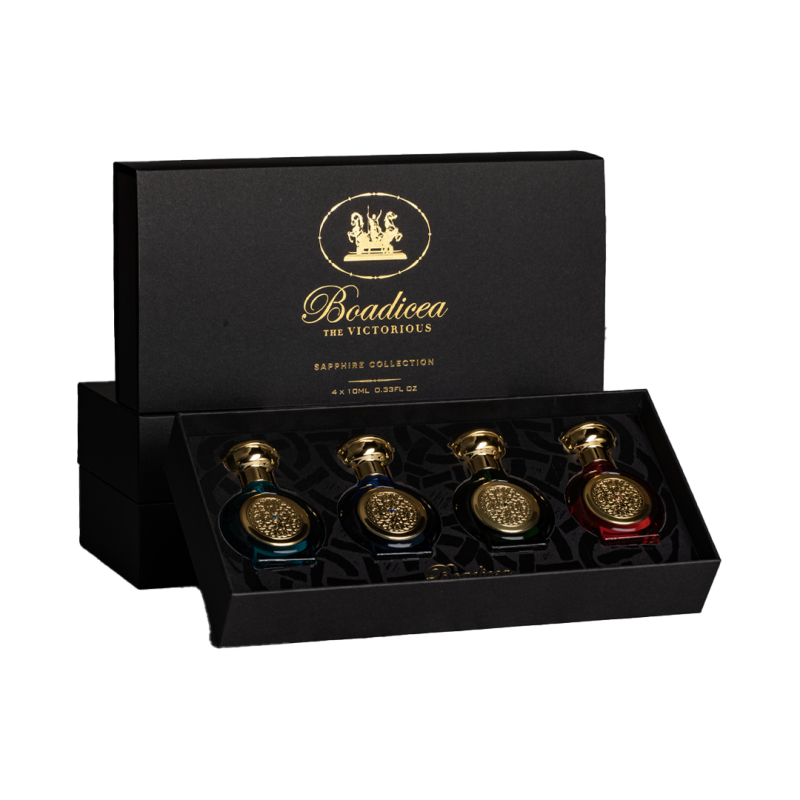 Boadicea the Victorious Sapphire Discovery Set 4x10ML | De Parfumeur