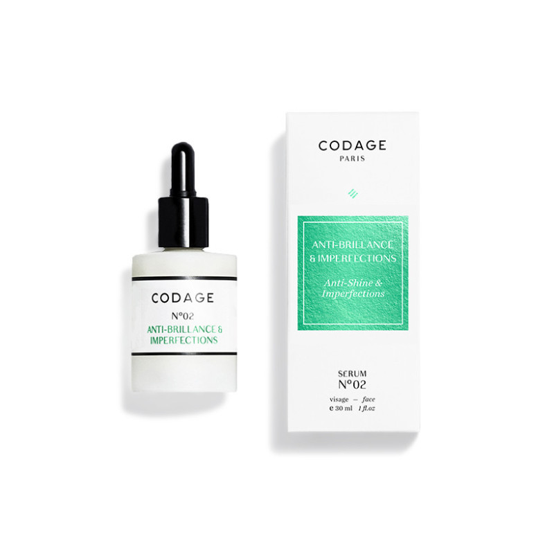 Serum N°2 - Anti-Shine & Imperfections 30ML by CODAGE