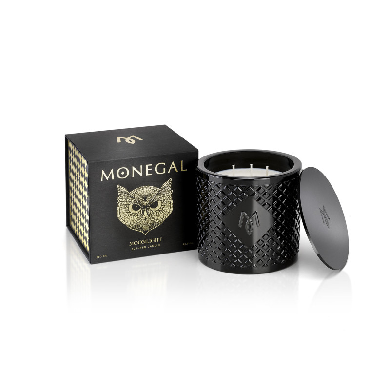 Monegal Moonlight geurkaars 650 gram | De Parfumeur