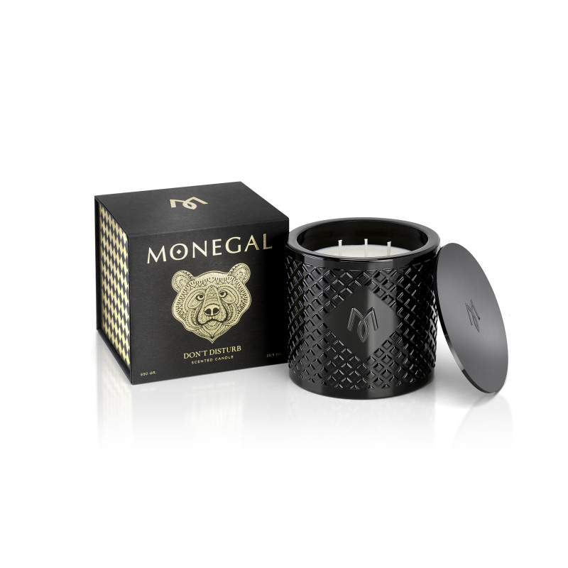 Monegal Don't disturb geurkaars 650 gram | De Parfumeur