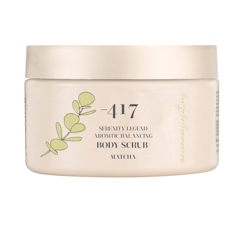417 Skincare Aromatic Balancing Body Scrub Matcha | De Parfumeur