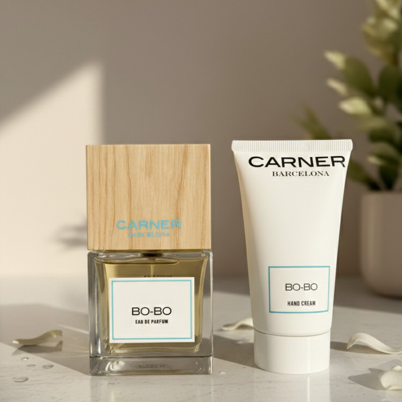 Bo-Bo set: 100 ML EDP en 50ML handcrème | De Parfumeur