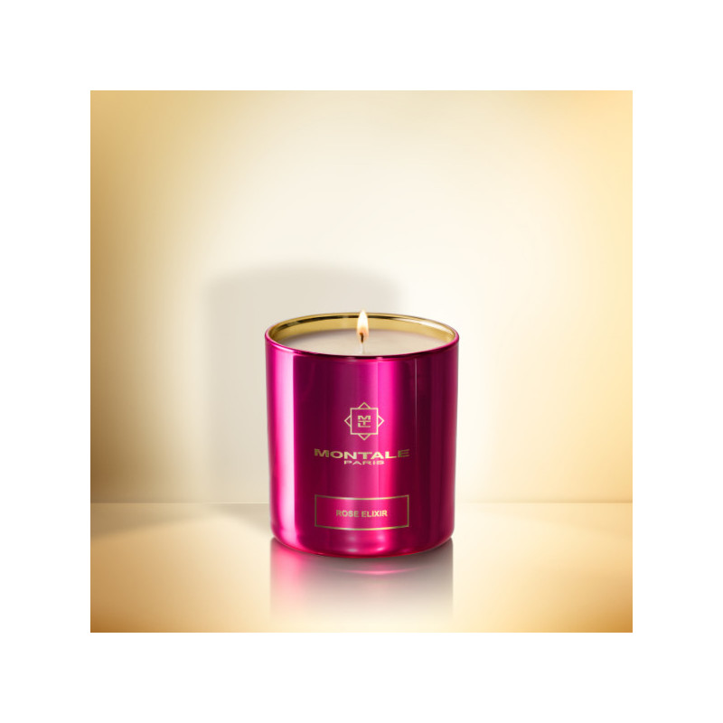 Montale Rose Elixir geurkaars | De Parfumeur