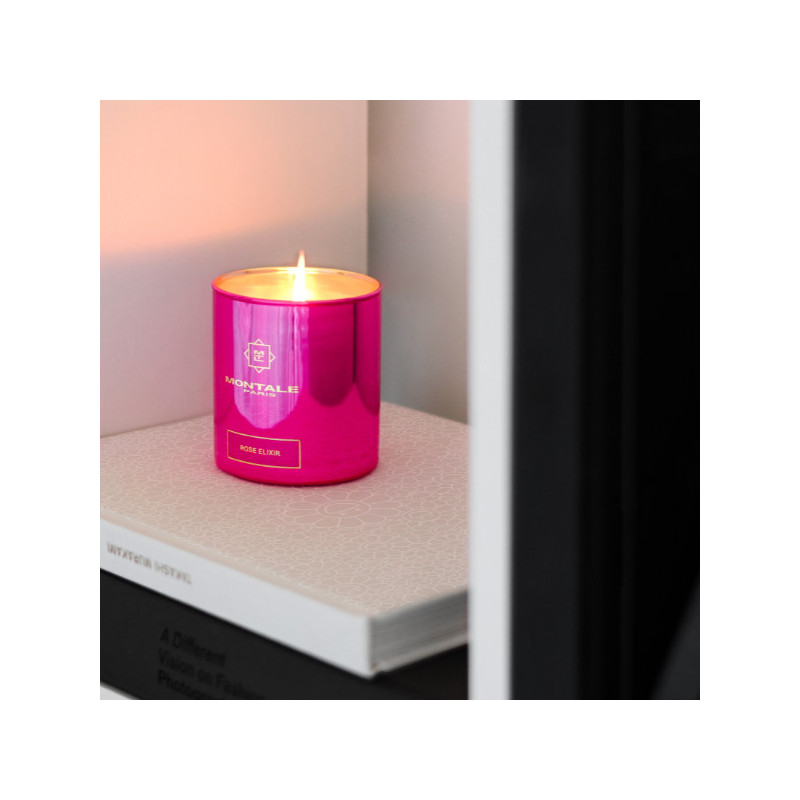 Montale Rose Elixir geurkaars | De Parfumeur