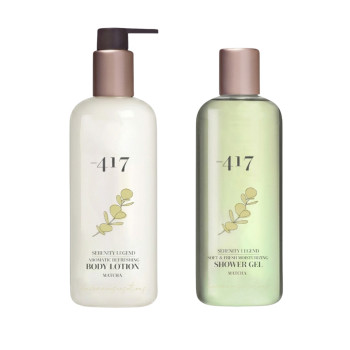 Serenity set: Matcha Bodylotion & Shower Gel | De Parfumeur