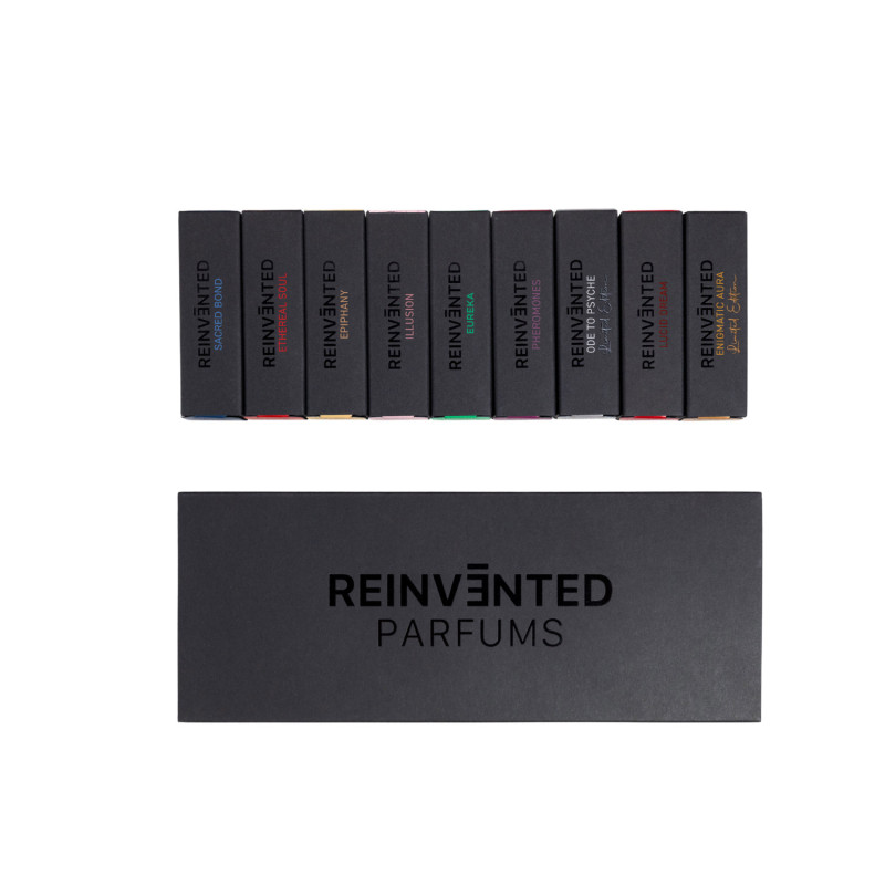 Limited Editon Discovery set REINVENTED parfums | De Parfumeur Limited Editon Discovery set REINVENTED parfums | De Parfumeur